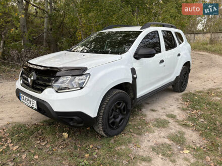 Рено Дастер 2021 в Киеве на Automoto.ua Белый Рено Дастер, объемом двигателя 1.5 л и пробегом 27 тыс. км за 15500 $, фото 1 на Automoto.ua