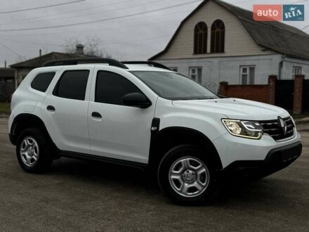 Білий Рено Дастер, об'ємом двигуна 1.6 л та пробігом 59 тис. км за 13450 $, фото 1 на Automoto.ua