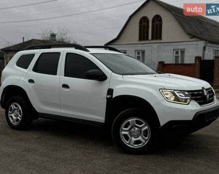 Белый Рено Дастер, объемом двигателя 1.6 л и пробегом 59 тыс. км за 13450 $, фото 1 на Automoto.ua