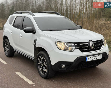 Белый Рено Дастер, объемом двигателя 1.46 л и пробегом 150 тыс. км за 18200 $, фото 1 на Automoto.ua