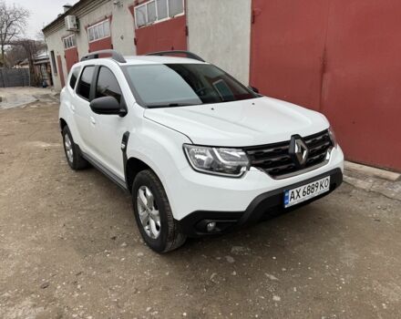 Белый Рено Дастер, объемом двигателя 1.6 л и пробегом 28 тыс. км за 15900 $, фото 1 на Automoto.ua
