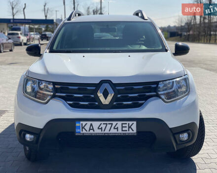 Белый Рено Дастер, объемом двигателя 1.5 л и пробегом 122 тыс. км за 17899 $, фото 1 на Automoto.ua