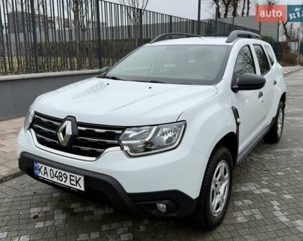 Белый Рено Дастер, объемом двигателя 1.5 л и пробегом 112 тыс. км за 13800 $, фото 1 на Automoto.ua