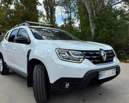 Белый Рено Дастер, объемом двигателя 1.5 л и пробегом 130 тыс. км за 19500 $, фото 1 на Automoto.ua