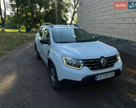 Белый Рено Дастер, объемом двигателя 1.46 л и пробегом 126 тыс. км за 15399 $, фото 1 на Automoto.ua