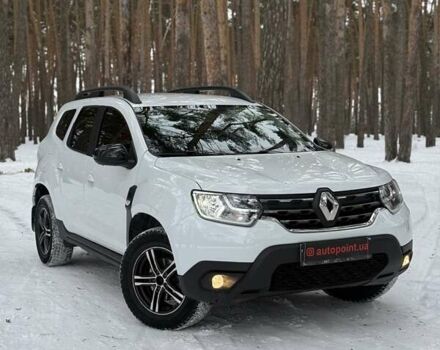 Белый Рено Дастер, объемом двигателя 1.46 л и пробегом 139 тыс. км за 15800 $, фото 1 на Automoto.ua