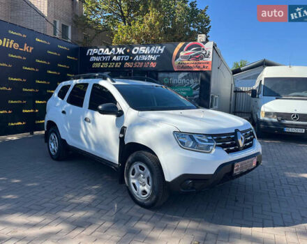 Белый Рено Дастер, объемом двигателя 1.5 л и пробегом 82 тыс. км за 15300 $, фото 1 на Automoto.ua