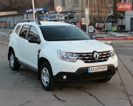 Белый Рено Дастер, объемом двигателя 1.5 л и пробегом 120 тыс. км за 16900 $, фото 1 на Automoto.ua