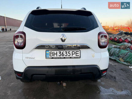 Белый Рено Дастер, объемом двигателя 1.5 л и пробегом 137 тыс. км за 16000 $, фото 1 на Automoto.ua