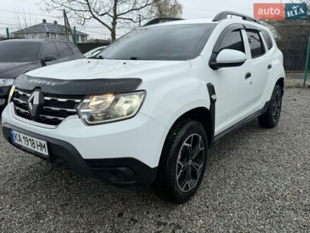 Белый Рено Дастер, объемом двигателя 1.46 л и пробегом 66 тыс. км за 15800 $, фото 1 на Automoto.ua