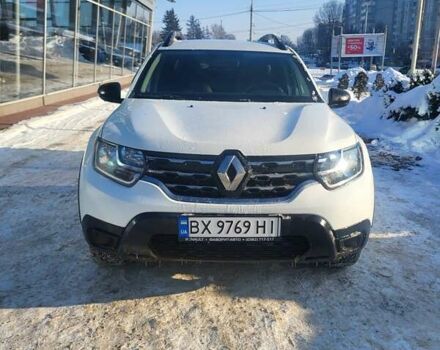 Белый Рено Дастер, объемом двигателя 1.46 л и пробегом 57 тыс. км за 16800 $, фото 1 на Automoto.ua