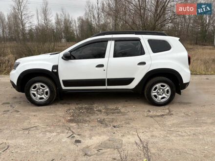 Белый Рено Дастер, объемом двигателя 1.6 л и пробегом 75 тыс. км за 12999 $, фото 1 на Automoto.ua