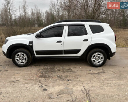 Белый Рено Дастер, объемом двигателя 1.6 л и пробегом 75 тыс. км за 12999 $, фото 1 на Automoto.ua