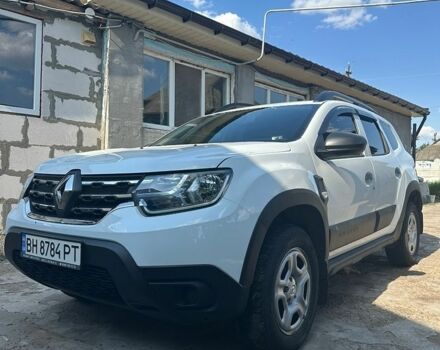 Белый Рено Дастер, объемом двигателя 1.6 л и пробегом 57 тыс. км за 16000 $, фото 1 на Automoto.ua