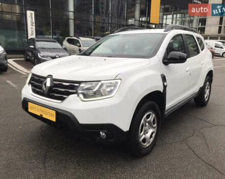 Рено Дастер 2022 у Києві на Automoto.ua Білий Рено Дастер, об'ємом двигуна 1.5 л та пробігом 20 тис. км за 17300 $, фото 1 на Automoto.ua