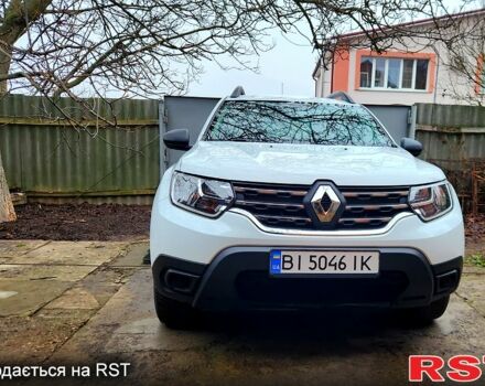 Белый Рено Дастер, объемом двигателя 1.6 л и пробегом 5600 тыс. км за 16800 $, фото 1 на Automoto.ua