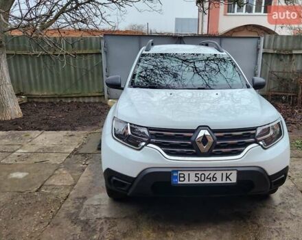 Белый Рено Дастер, объемом двигателя 1.6 л и пробегом 57 тыс. км за 16700 $, фото 1 на Automoto.ua