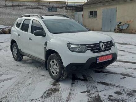 Рено Дастер 2022 в Днепре (Днепропетровске) на Automoto.ua Белый Рено Дастер, объемом двигателя 1.5 л и пробегом 4 тыс. км за 20500 $, фото 1 на Automoto.ua