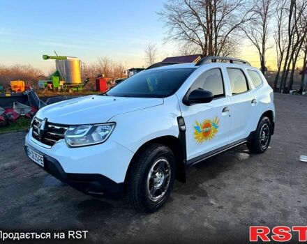 Белый Рено Дастер, объемом двигателя 1.5 л и пробегом 147 тыс. км за 16499 $, фото 1 на Automoto.ua