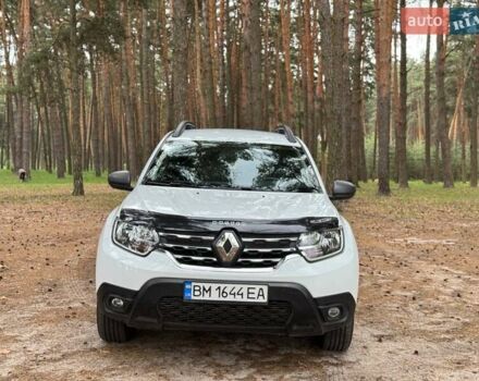 Белый Рено Дастер, объемом двигателя 1.46 л и пробегом 49 тыс. км за 17900 $, фото 1 на Automoto.ua