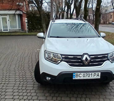 Белый Рено Дастер, объемом двигателя 1.6 л и пробегом 33 тыс. км за 16200 $, фото 1 на Automoto.ua