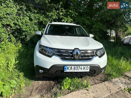 Рено Дастер 2023 в Борисполе на Automoto.ua Белый Рено Дастер, объемом двигателя 1.5 л и пробегом 34 тыс. км за 19499 $, фото 1 на Automoto.ua