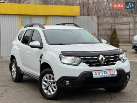 Рено Дастер 2023 в Кривом Роге на Automoto.ua Белый Рено Дастер, объемом двигателя 1.6 л и пробегом 34 тыс. км за 16400 $, фото 1 на Automoto.ua