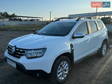 Белый Рено Дастер, объемом двигателя 1.46 л и пробегом 63 тыс. км за 21200 $, фото 1 на Automoto.ua