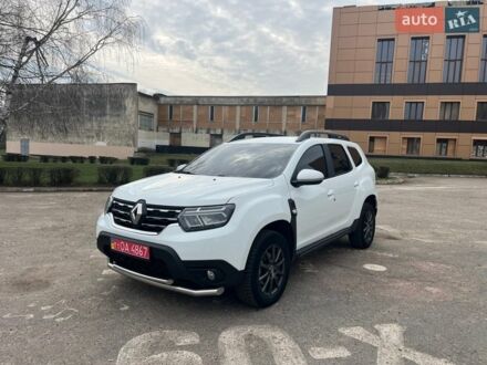 Белый Рено Дастер, объемом двигателя 1.5 л и пробегом 98 тыс. км за 19300 $, фото 1 на Automoto.ua
