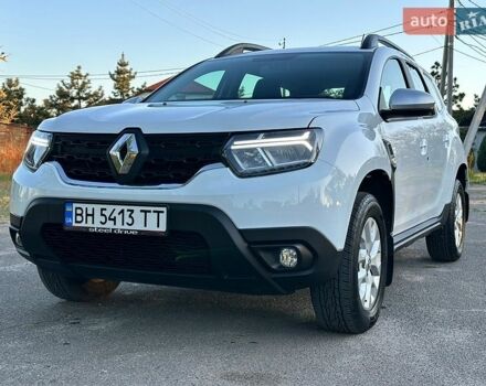 Белый Рено Дастер, объемом двигателя 1.5 л и пробегом 63 тыс. км за 19100 $, фото 1 на Automoto.ua