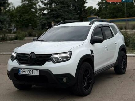 Белый Рено Дастер, объемом двигателя 1.46 л и пробегом 34 тыс. км за 22000 $, фото 1 на Automoto.ua