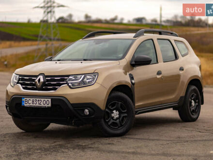 Рено Дастер 2018 в Трускавце на Automoto.ua Бежевый Рено Дастер, объемом двигателя 1.46 л и пробегом 121 тыс. км за 15500 $, фото 1 на Automoto.ua