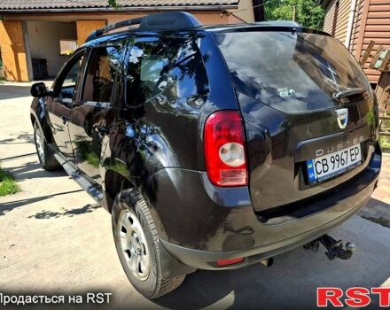 Черный Рено Дастер, объемом двигателя 1.5 л и пробегом 220 тыс. км за 7500 $, фото 2 на Automoto.ua