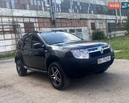 Черный Рено Дастер, объемом двигателя 1.5 л и пробегом 315 тыс. км за 6500 $, фото 1 на Automoto.ua