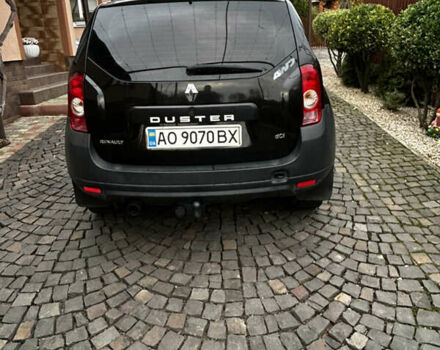 Черный Рено Дастер, объемом двигателя 1.46 л и пробегом 171 тыс. км за 8900 $, фото 9 на Automoto.ua