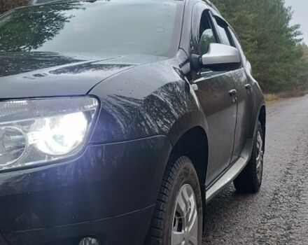 Черный Рено Дастер, объемом двигателя 2 л и пробегом 169 тыс. км за 9500 $, фото 1 на Automoto.ua