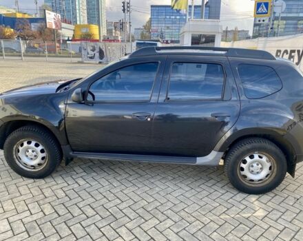 Черный Рено Дастер, объемом двигателя 1.6 л и пробегом 95 тыс. км за 10500 $, фото 3 на Automoto.ua