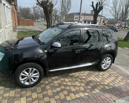 Черный Рено Дастер, объемом двигателя 1.6 л и пробегом 84 тыс. км за 9000 $, фото 3 на Automoto.ua