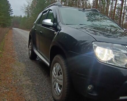 Черный Рено Дастер, объемом двигателя 2 л и пробегом 169 тыс. км за 9500 $, фото 2 на Automoto.ua