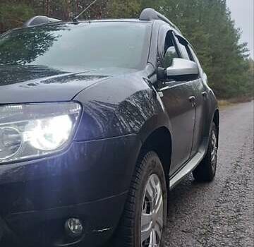 Черный Рено Дастер, объемом двигателя 2 л и пробегом 169 тыс. км за 9500 $, фото 1 на Automoto.ua