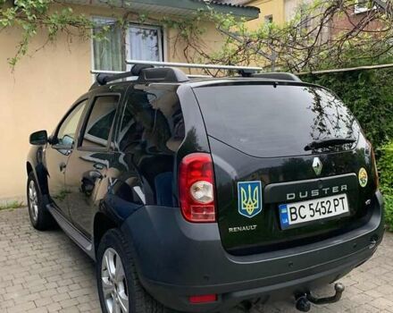 Черный Рено Дастер, объемом двигателя 1.6 л и пробегом 208 тыс. км за 7350 $, фото 2 на Automoto.ua