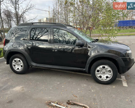 Черный Рено Дастер, объемом двигателя 1.46 л и пробегом 198 тыс. км за 7999 $, фото 9 на Automoto.ua