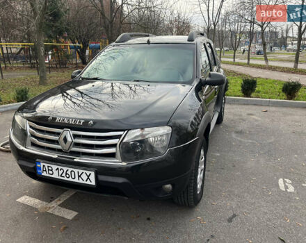 Черный Рено Дастер, объемом двигателя 1.46 л и пробегом 198 тыс. км за 7999 $, фото 6 на Automoto.ua