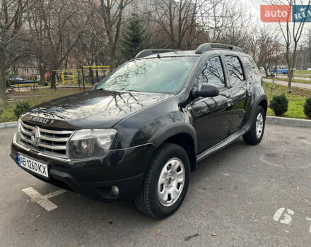 Черный Рено Дастер, объемом двигателя 1.46 л и пробегом 198 тыс. км за 7999 $, фото 10 на Automoto.ua