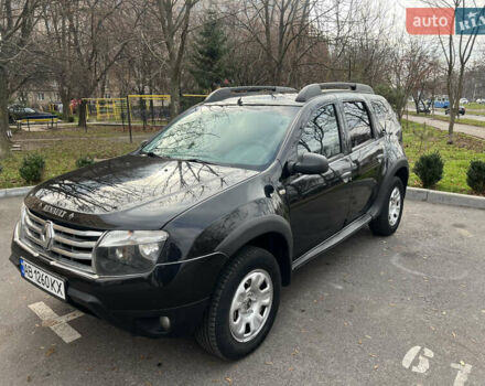 Черный Рено Дастер, объемом двигателя 1.46 л и пробегом 198 тыс. км за 7999 $, фото 7 на Automoto.ua