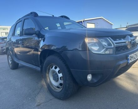 Черный Рено Дастер, объемом двигателя 1.5 л и пробегом 205 тыс. км за 8300 $, фото 1 на Automoto.ua