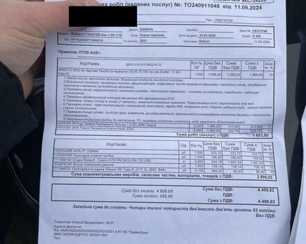 Чорний Рено Дастер, об'ємом двигуна 1.5 л та пробігом 36 тис. км за 21500 $, фото 25 на Automoto.ua