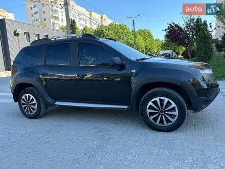 Черный Рено Дастер, объемом двигателя 1.5 л и пробегом 132 тыс. км за 8800 $, фото 1 на Automoto.ua