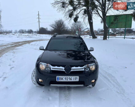 Черный Рено Дастер, объемом двигателя 1.46 л и пробегом 242 тыс. км за 8500 $, фото 1 на Automoto.ua