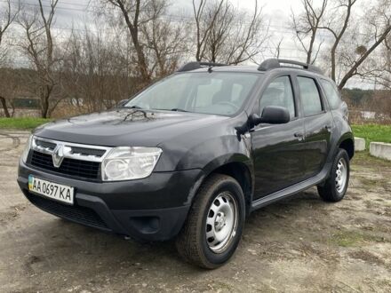 Черный Рено Дастер, объемом двигателя 1.6 л и пробегом 282 тыс. км за 6800 $, фото 1 на Automoto.ua